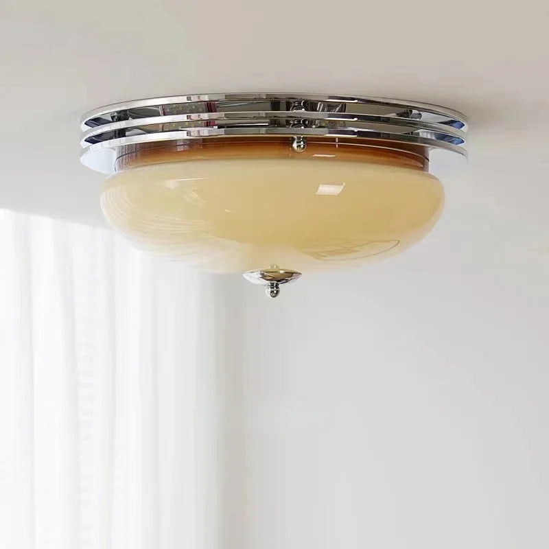 Modern French style bedroom ceiling light Bauhaus retro