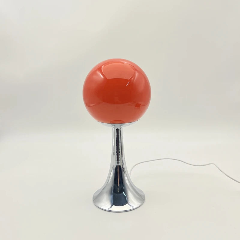 Glass Round Home Table Lamp