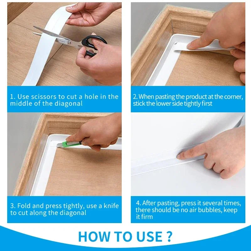 2.2x3.2mPVC Sealing Strip Tape