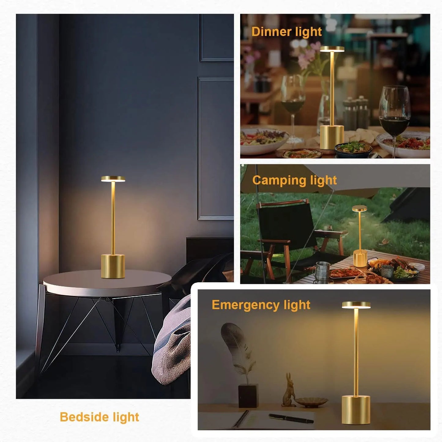 Rechargeable Touch Sensor Table Lamp